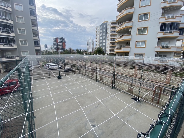 Site İçi Çok Amaçlı Saha Üst Kapama Tavan Filesi